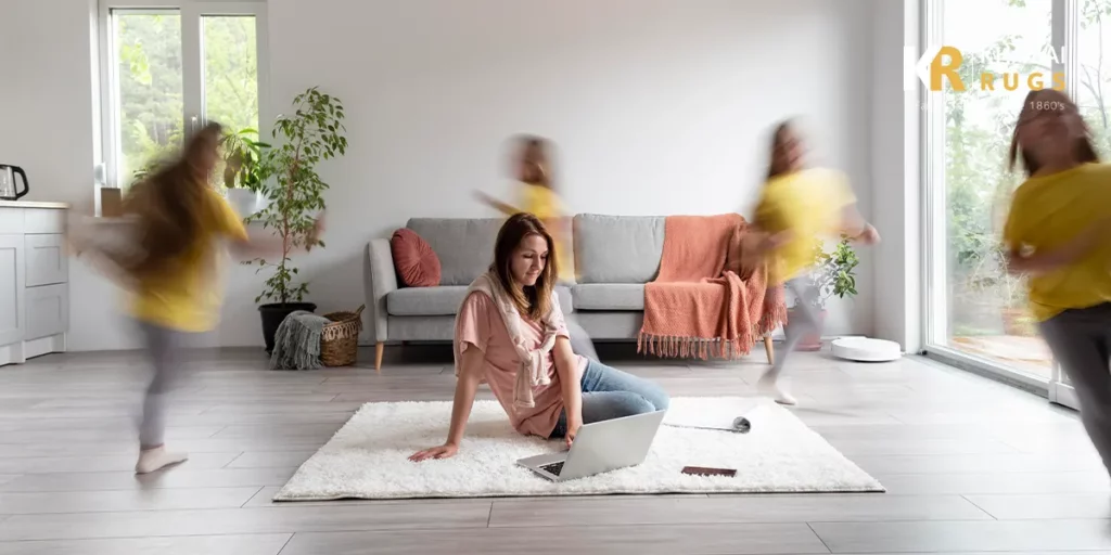 natural fiber rug for high traffic